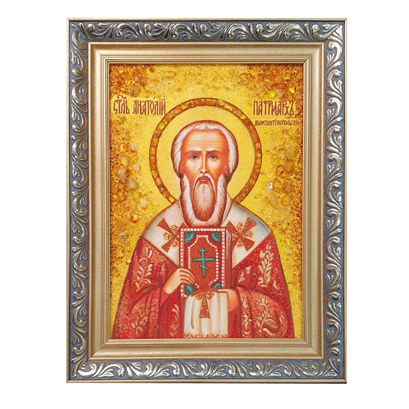 Именная икона Святой Патриарх Анатолий Никейский